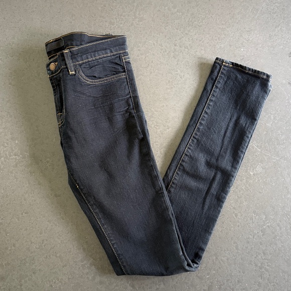 J Brand 912 Pencil Leg Skinny Jeans in Black Size 27 - Picture 2 of 11